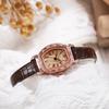 Часы Ретро Маленькие Часы Винные Бочонки Женские Поясные Темпераментные Маленькие Квадратные Часы Кварцевый Механизм Женские Часы