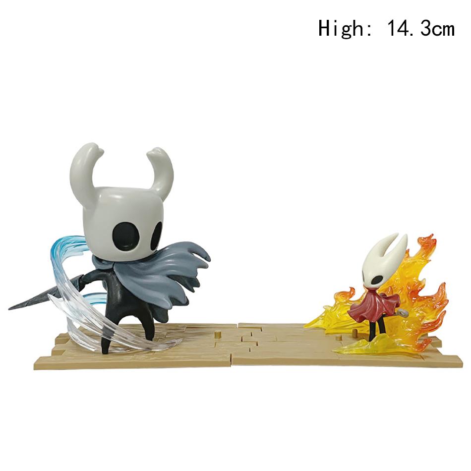 НОВИНКА ГОРЯЧАЯ Игра Hollow Knight Фигурка Действия Коллекционная PVC Модель Декорации для Приборной Панели Автомобиля Рабочего Стола Милые Игровые Куклы Подарок на День Рождения