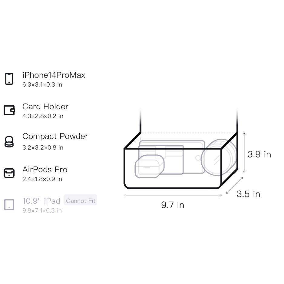 New FILA Polyurethane Handbag, Shoulder Bag, Crossbody Bag Extra Small Women's Ice Cream F13W439174FWT