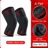 1 Pair Breathable Sport Knee Pads High Elastic Sport Knee Support Knee Braces  Fitness