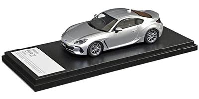 Hi Story Scale Subaru BRZ S Ice Silver Metallic Готовая модель HS376SL 1/43 (2021)