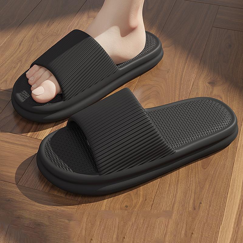 Летние тапочки для женщин и мужчин, мягкие, легкие, для дома, тапочки Cloud, мужские сандалии на плоской подошве, пляжная обувь для мужчин, шлепанцы