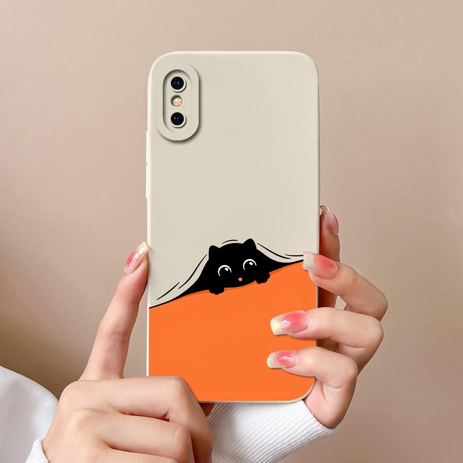 Милый чехол с рисунком лягушки-кролика для Apple iPhone 13 14 15 Pro Max 13 Mini 15 Plus X XS Max XR, задняя крышка, противоударный мягкий силиконовый бампер для iPhone Shell