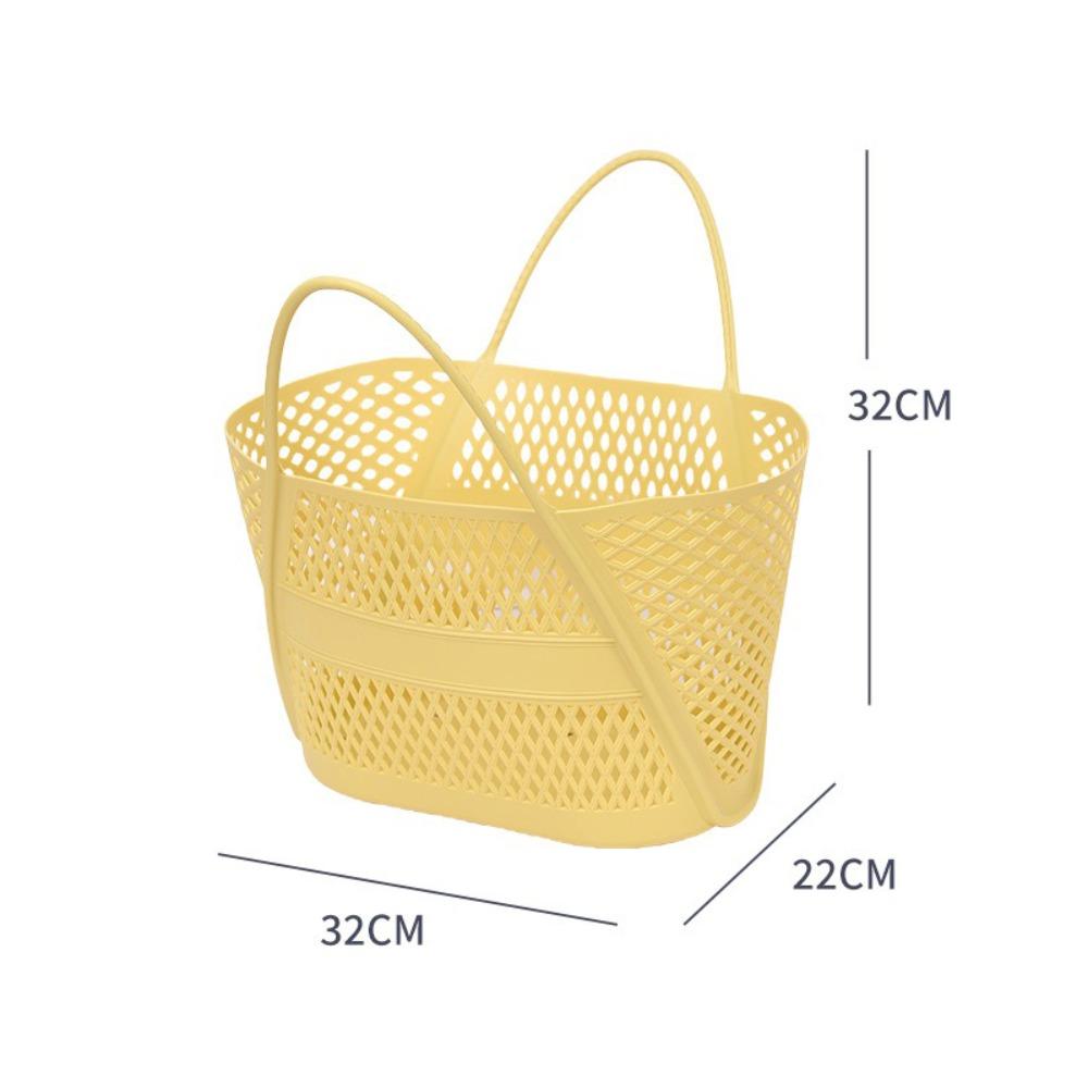 ПП Корзина для купания Большой вместимости Корзина для хранения плавательных принадлежностей Модная корзина для хранения в ванной Пляж