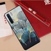 Luxury Ginkgo Leaf Case For Oppo A94 A18 A74 A57 A17 A77 A38 A58 A78 A98 A54 A80 A60 A40 A96 A76 A16 A15 A5 Pro