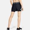 Under Armour Шорты Play Up Retro Two-In-One женские шорты черные 1351981-001