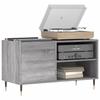 VidaXL Cabinet for Records Sonoma Grey 85x38x48 Cm Engineered Wood 831698