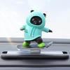 Adorable Swinging Bears Car Decorations for Car Dashboard Home Office Desk Charm Christmas