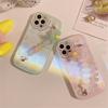 Korea Cute 3d Clear Flower Beads Bracelet Lens Protective Phone Case For Iphone 13 12 11 Pro Xs Max X Xr Shockproof Soft Cover