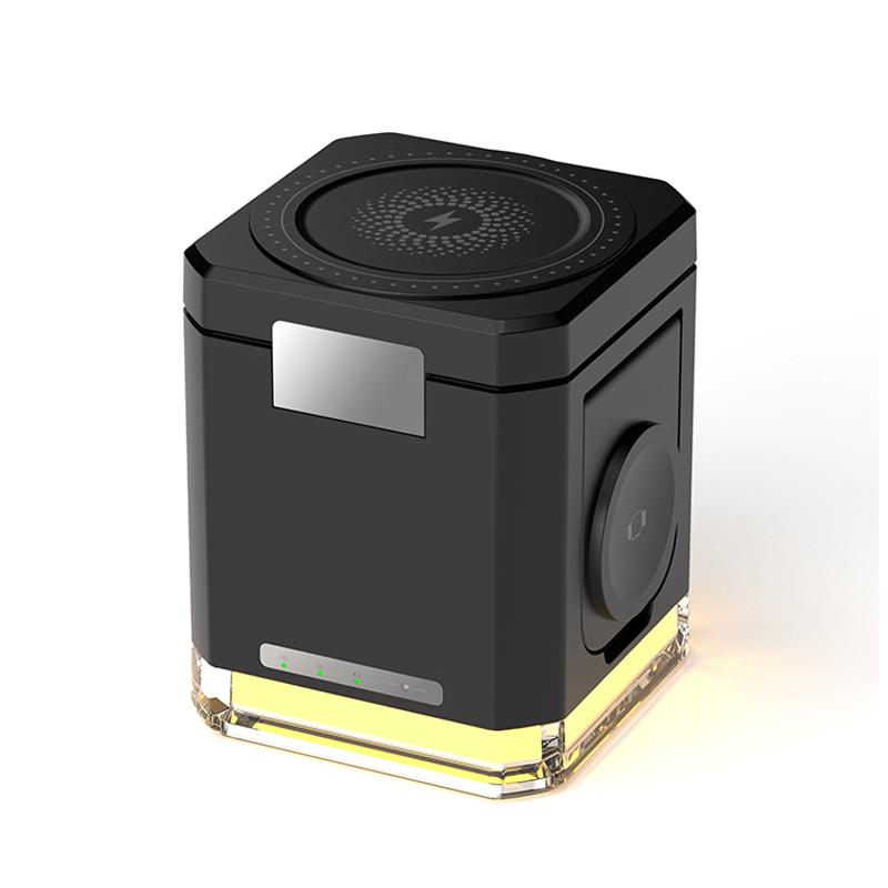 3 In 1 Magnetic Wireless Charger Stand Foldable For iPhone 16 15 14 13 Apple Watch 8 7 6 Airpods 2 3 Fast Charging Dock Station