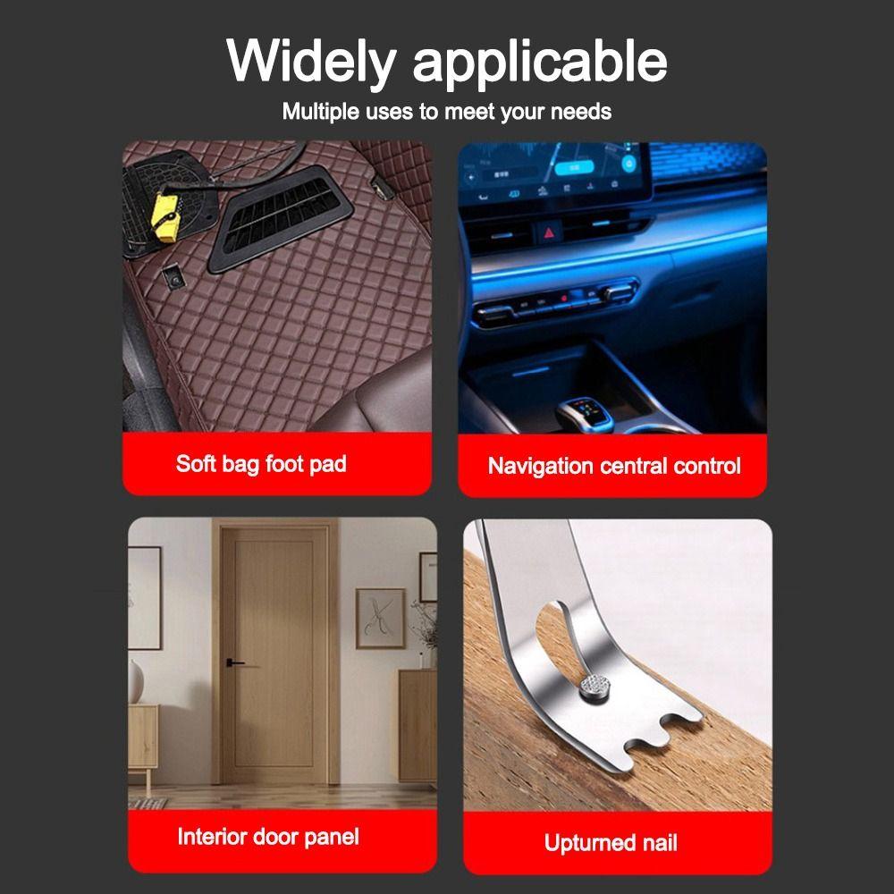 360° Auto Trim Remover Multi-functional Upholstery Fastener Remover Gifts Car Interior Tool Set