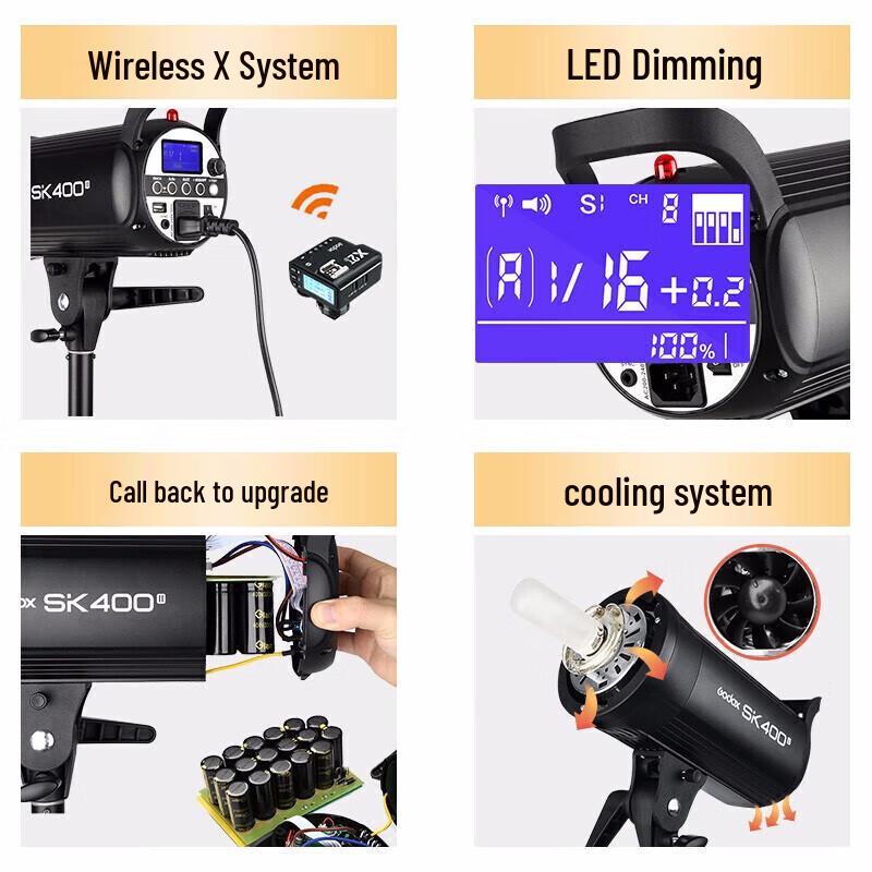 Godox SK400II 400W Studio Flash Light