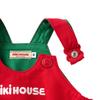 MIKI HOUSE Logo Solid Made in for Boys and Baby Size S Red and Romper, Color, Japan, Girls, Clothes, Children's Clothing, Overalls, (70-80cm), Green,