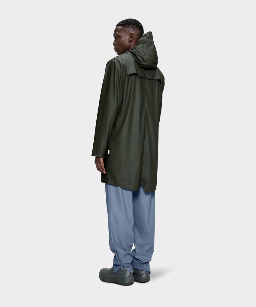 RAINS Long Jacket - Green