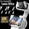 Tempered Glass Lens Films HD Protective Films for Insta360 Luna Ultra Gimbal Camera Accessories