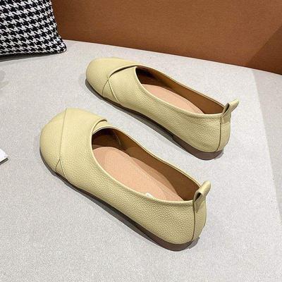 Мэри Джейн Вечерний Ветер Нежные Мягкая подошва Дуду Одиночные Туфли 2025 Весна и Осень Бабушкины Универсальные Повседневные Туфли для Беременных