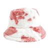 Autumn and Winter Hat Female Sweet Cute Cow Plush Bucket Hat Big Head Circumference Warm Thickened Plush Basin Hat Bucket Hat