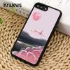 Krajews розовый дорожный самолет чехол для телефона чехол для iPhone 14 5 SE 6s 7 8 plus XR XS 11 12 13 pro max Galaxy S21 S22 Plus
