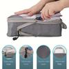 4 Pcs Travel Luggage Compression Bags, Lightweight Versatile Storage Bags, Dustproof Organizers With Handle