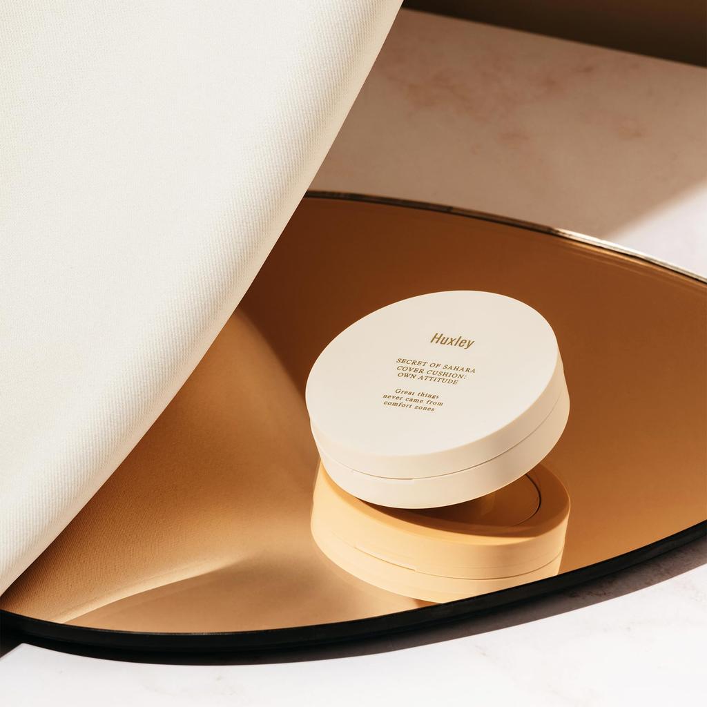 Japan Cover Own Attitude Корейская косметика Cushion Foundation [Huxley Official] Кушон; [12г] (02 Песок)