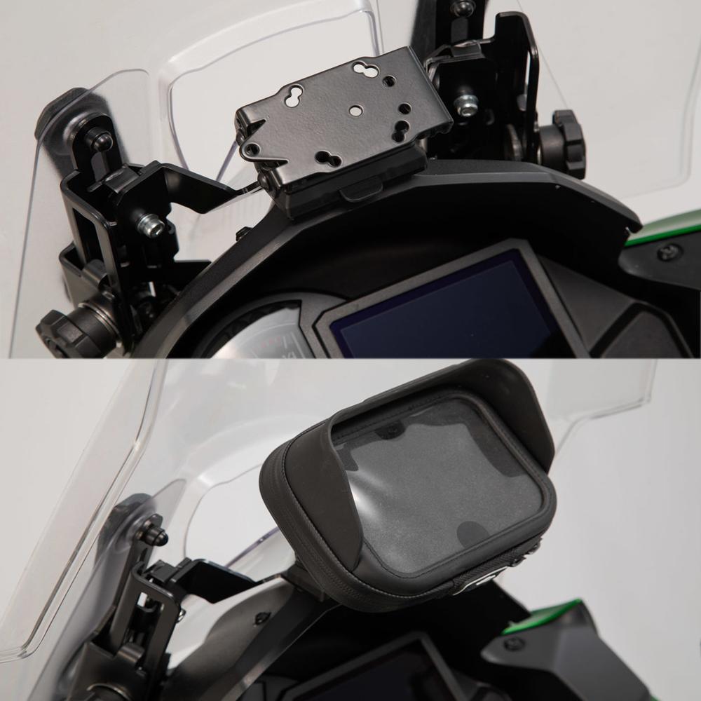 Новый Для Kawasaki Versys 1000 Versys1000 Мотоциклетные аксессуары Кронштейн для GPS-навигации Поддержка Держатель 2018 2019 2020
