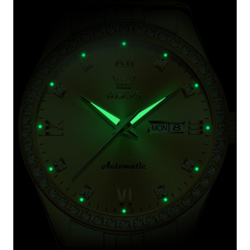 New Top Men's Watch Inlaid Dial Business Fully Automatic Mechanical Watch Men's Watch