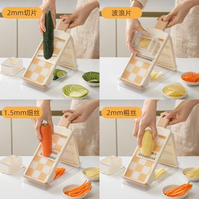 Удобная для рук терка для картофеля Многофункциональная овощерезка Слайсер для редьки Инструмент-терка