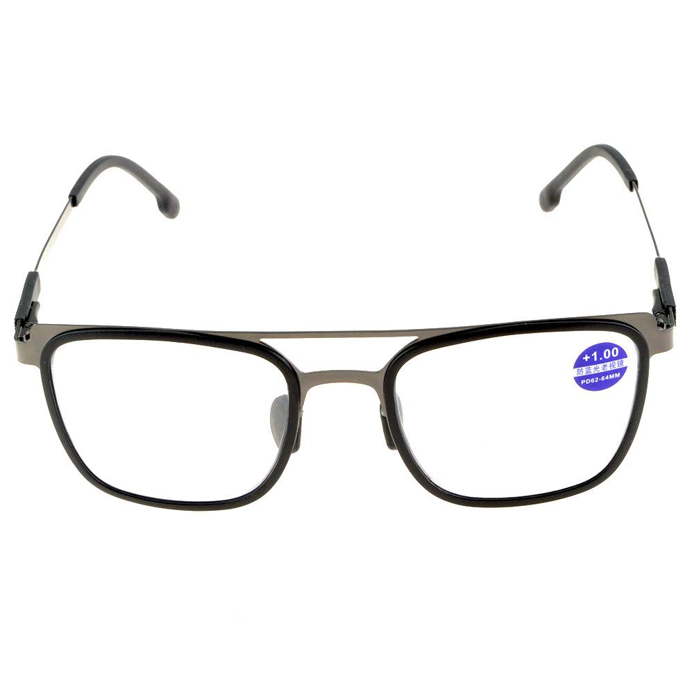 Clara Vida Противоскользящие носовые упоры с двойной перемычкой Большие фотохромные прогрессивные очки для чтения от +1 до +4