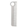 Pocket Tool Stainless Steel Matte Minimalist Engraved Metal Hair Mustache Comb