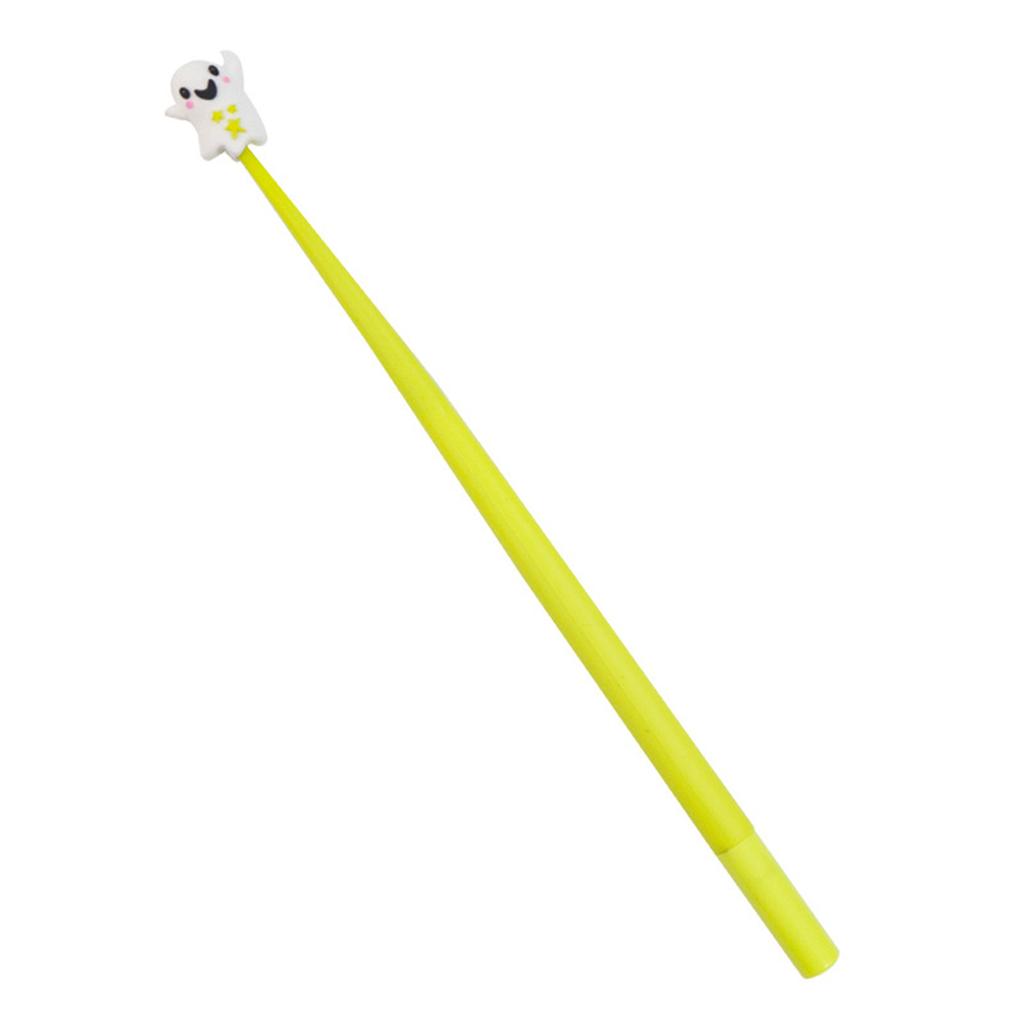 1 мл Хэллоуин жуткая силиконовая гелевая ручка 0,5 мм, гелевая ручка для письма для школьных принадлежностей студентов детей подарки, Хэллоуин обратно в школу подарки