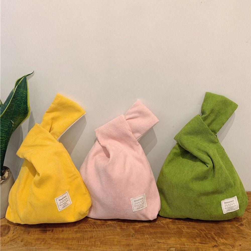 Ручная сумка, маленькие сумки для покупок, японская сумка на запястье с узлом для женщин и девочек