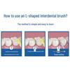 FAWNMUM L-shaped Interdental Brushes