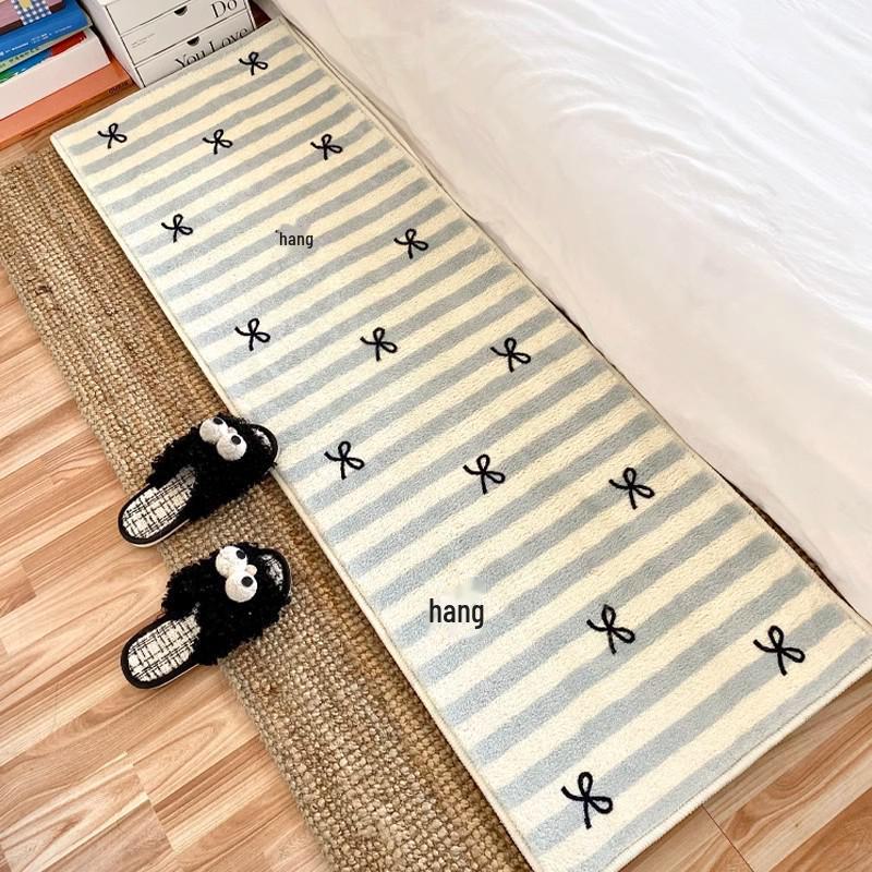 Милый мультяшный стиль длинный ковер прикроватный коврик для спальни