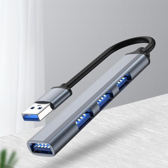 USB-расширитель премиум-класса на 4 порта Ультратонкий Plug Play