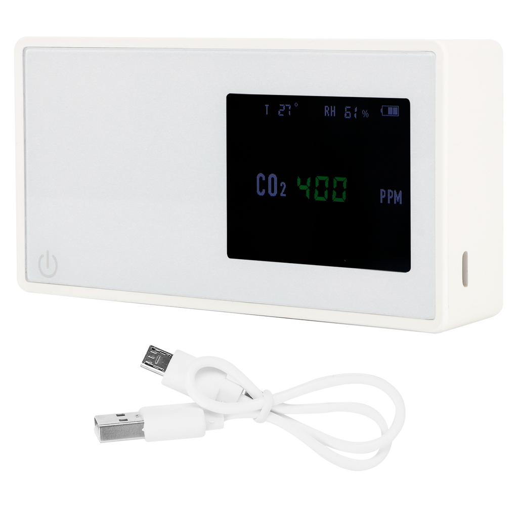 Carbon Dioxide Detector USB Digital Intelligent Infrared Induction CO2 Tester Home Air Quality
