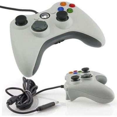Проводной USB-геймпад для Xbox 360, белый