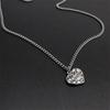 Heart Valentine's Day Necklace Surgical Steel Men's and Women's Fashion Point Student