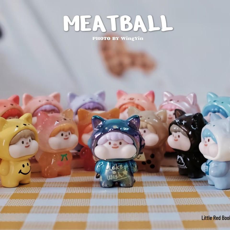 Meatball Paw Cotton Fox Fairy Series: 2nd Gen Cute Mini Ornament Blind Box Toy