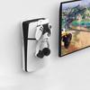 Комплект для настенного крепления, совместимый с Playstation5 Slim Disc и Edition, с держателями для хранения контроллера и гарнитуры
