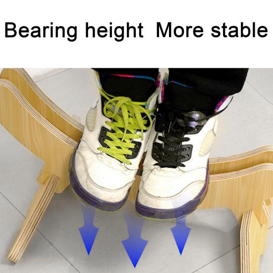 Деревянная рама, портативная стойка для парковки велосипеда, высокая стабильность, прочная несущая способность, без заусенцев, гладкая полка для велосипеда, подставка для парковки велосипеда