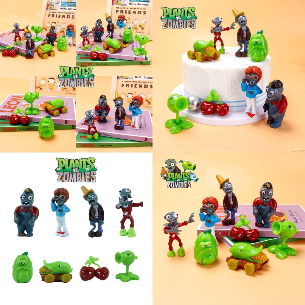Unique Plant Vs. Zombie Cake Decoration Suitable For Youth Ages 15-35