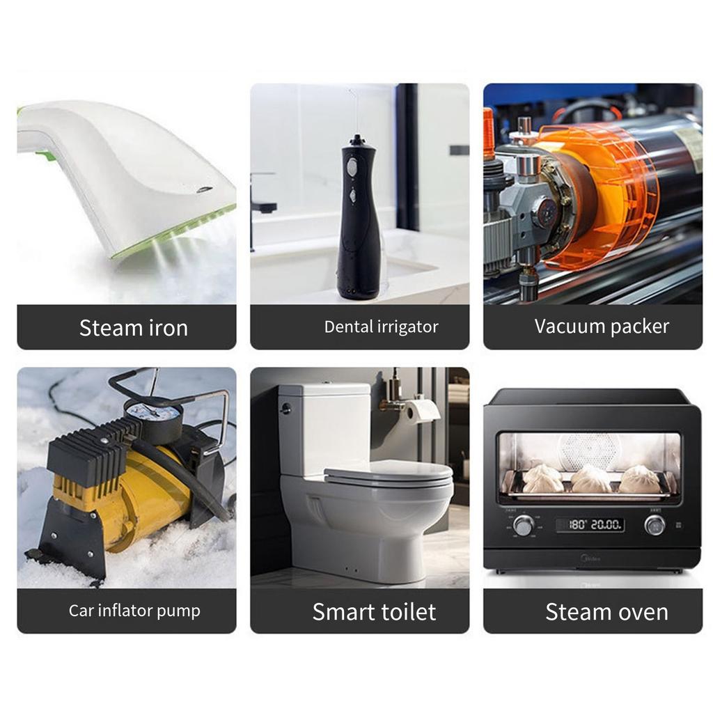 Эффективный соленоидный насос Легкая установка Водяной насос Деталь для кофемашины для очистки кофемашины и горячего утюга