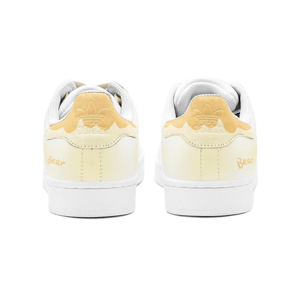 Adidas Originals Superstar 2 Couple's, Romantic Treats, Mel Bear, Anti Aging Cute, Cute Playful Low top JH9976(TeamS3-S-BOX)
