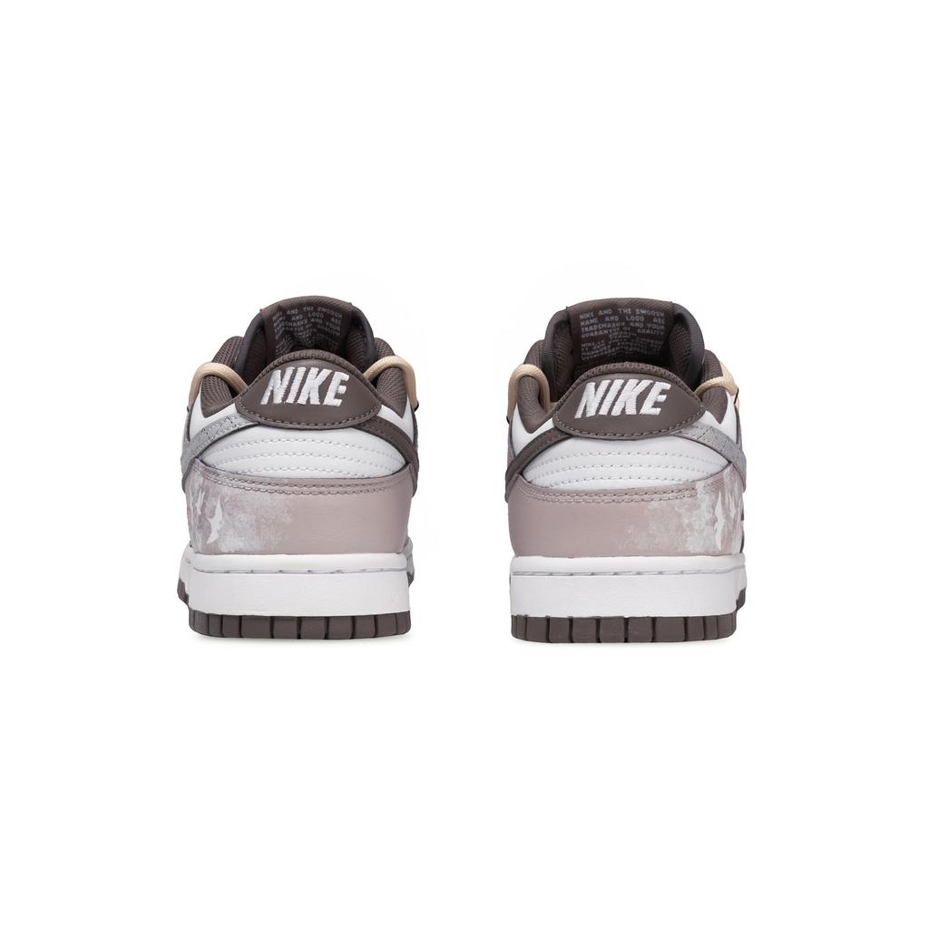 Nike Кроссовки Dunk Iris Butterfly Shadow Устойчивые к истиранию Дышащие Низкие Скейтбордические Мужские Розово-коричневые HF5441-111(Команда28-)