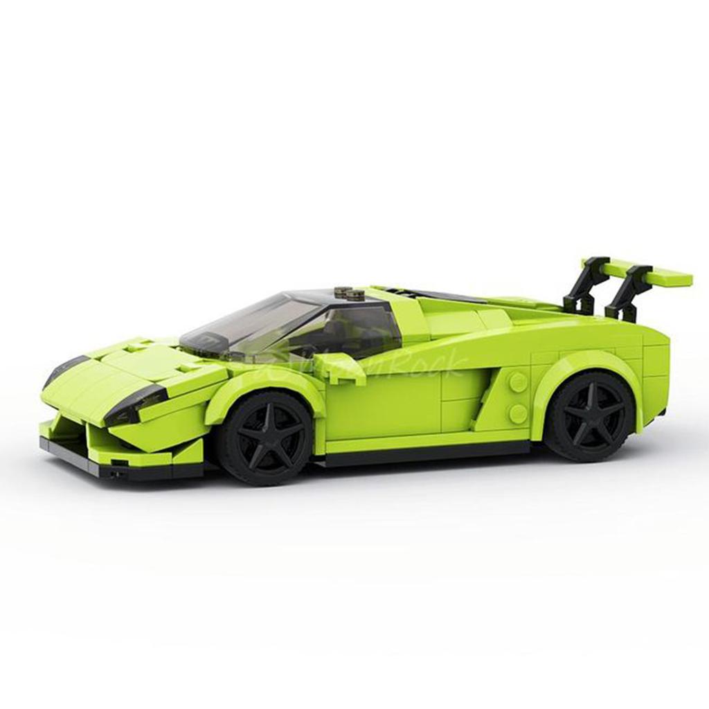 Строительный блок Совместимый 71778 Строительный блок Gallardo Lp560 8 Сетка Сборка Орнамент Модель
