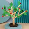 Wooden Children Manual Splicing Leaves Building Block Disassembly Combination Model Baby Gift Kindergarten Educational Toys