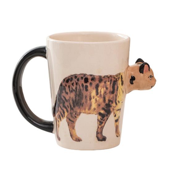 Water Cup 3D Animal Design Kids Ceramic Cup Children Role Play Coffee Mug Learning Through Play Cup Drinkware