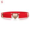 Elastic Adjustable Kids Heart Belt Waist Belt Dresses Girls Elastic Belts