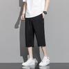 Мужские летние спортивные шорты, спортивная одежда, капри длиной 3/4, дышащие хлопковые прямые бриджи, короткие брюки, большой размер 8XL