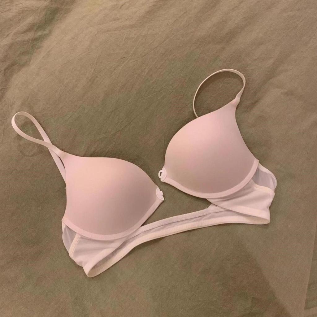 Бесшовный бюстгальтер с застежкой спереди во французском стиле для женщин, пуш-ап, дышащий, на тонкой косточке, милый подростковый бюстгальтер